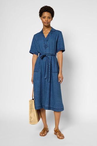 Robe en lin esprit denim - PAHOLA - Gerard Darel - Modalova