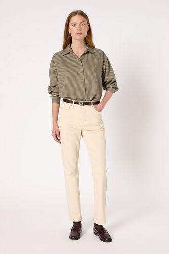 Jean beige droit - CARMEN - Naturel - Gerard Darel - Modalova