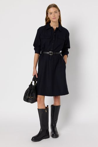 Robe courte à col chemise - LEA - Gerard Darel - Modalova