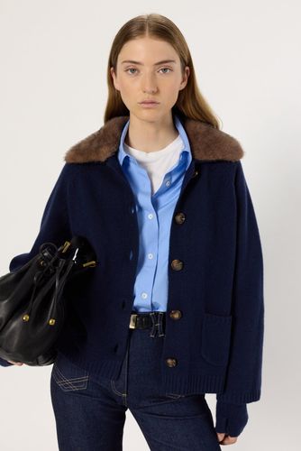 Gilet en cachemire à col - ELENA - Gerard Darel - Modalova