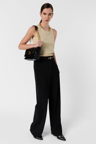 Top en microfibre doré - LUANA - Gerard Darel - Modalova