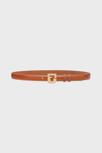Ceinture signature en cuir - LE LAUREN - Gerard Darel - Modalova