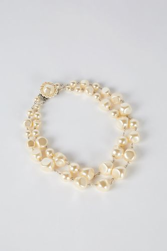 Collier double en perles de verre - GD - Modalova