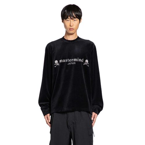 Velvet Logo Long Sleeve T-Shirt - MASTERMIND WORLD - Modalova