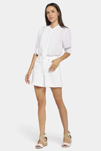 Short Jean Trapèze Denim Coloré Blanc | - Nydj - Modalova