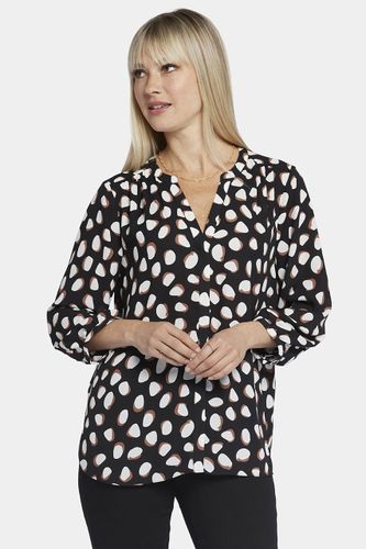 Pintuck Blouse Imprimé À Pois | - Nydj - Modalova