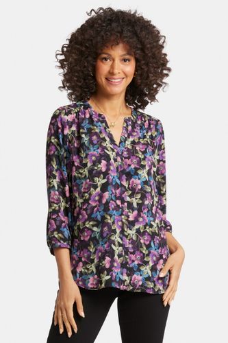 Chemisier Plissé Imprimé Floral | - Nydj - Modalova