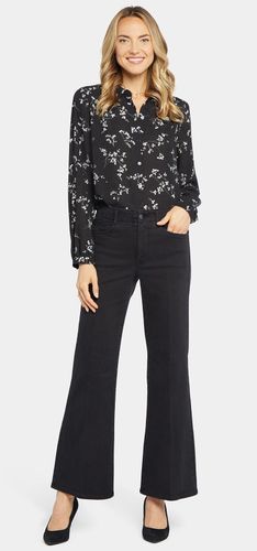 Major Wide Leg Jeans Waist-Match™ Denim Noir | - Nydj - Modalova