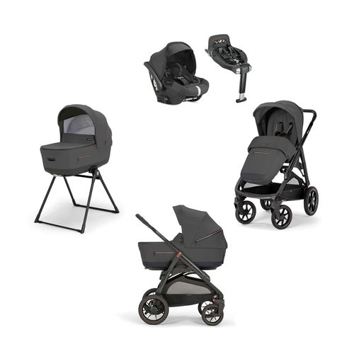 Aptica XT System Magnet Grey, Darwin Infant Recline car Seat, 360° I-size Base, Chassis - Inglesina - Modalova