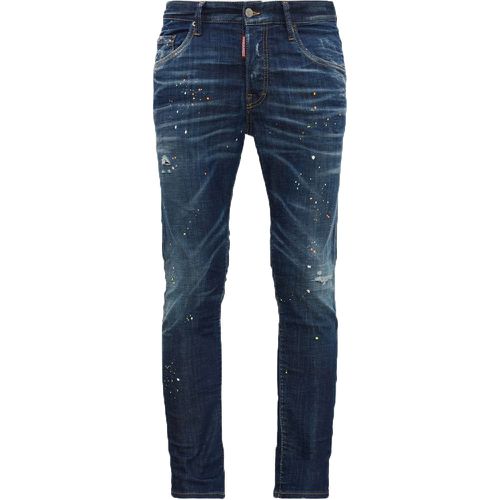 Mens 5 Pockets Skater Jeans Blue 50 Navy - DSQUARED2 - Modalova