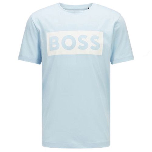 Hugo Mens Mercerised Cotton T-shirt Large - Boss - Modalova