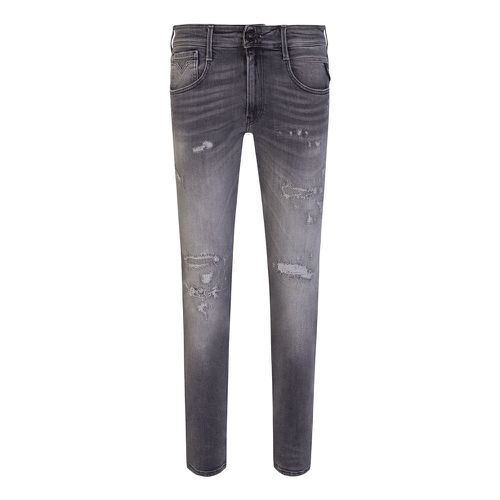 Mens Broken And Repaired Ambass Jeans - W30 L30 - Replay - Modalova