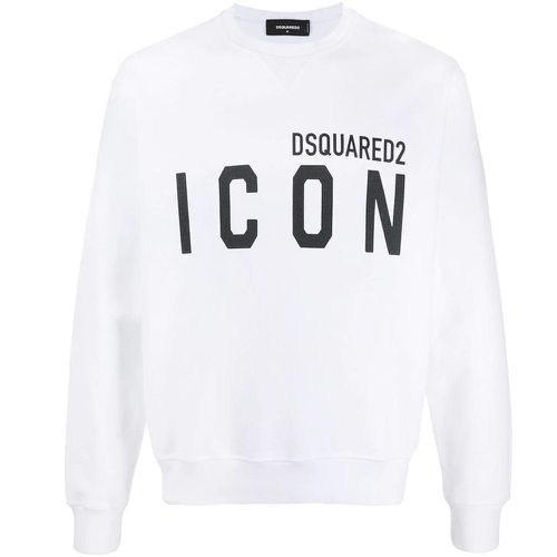Men's Icon Print Sweatshirt L - Dsquared2 - Modalova