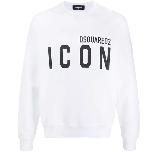 Men's Icon Print Sweatshirt S - Dsquared2 - Modalova