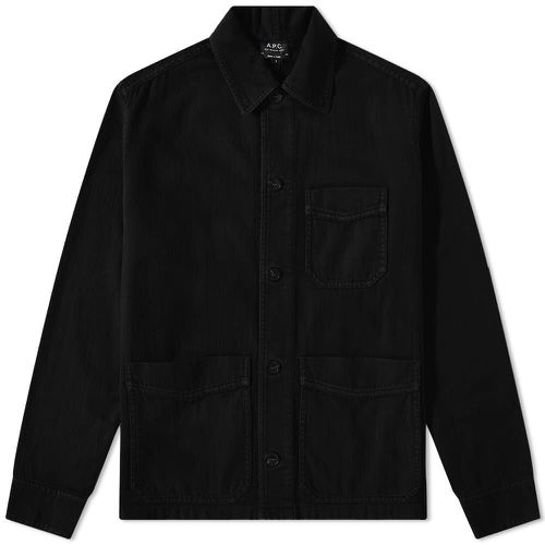 A.p.c Mens Stefano Jacket Black M - A.p.c - Modalova