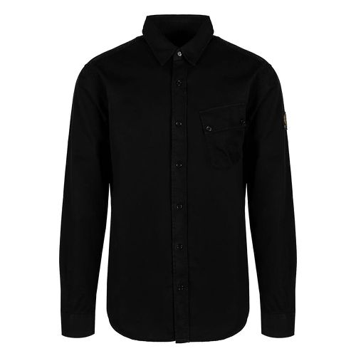 Belstaff Mens Pitch Shirt Black XL - Belstaff - Modalova
