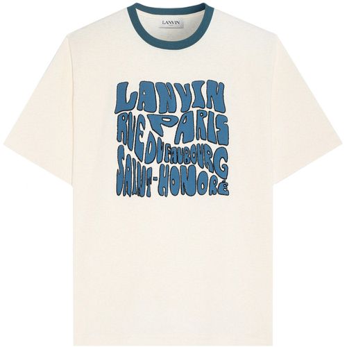 Men's Carpeted Regular T-shirt L - Lanvin - Modalova