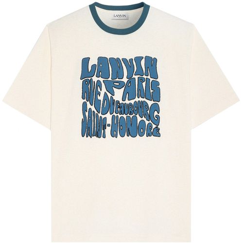 Men's Carpeted Regular T-shirt M - Lanvin - Modalova