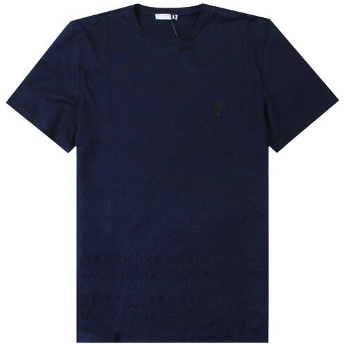 Men's Scattered Logo Print T-shirt XXL - Versace Collection - Modalova
