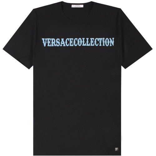 Men's Logo Print T-Shirt - L - Versace Collection - Modalova