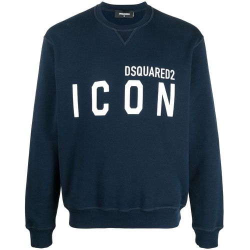 Men's Icon Print Sweatshirt L - Dsquared2 - Modalova