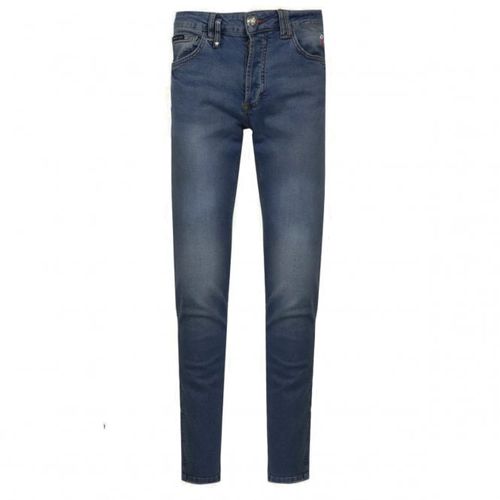 Men's Super Straight Cut Jeans 34W - Philipp Plein - Modalova