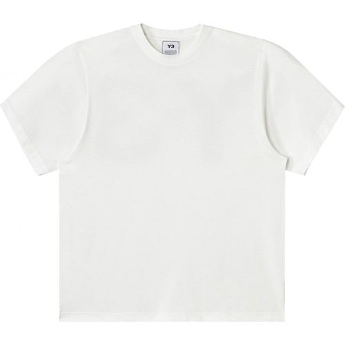 Y-3 Men's Logo T-shirt White L - Y-3 - Modalova