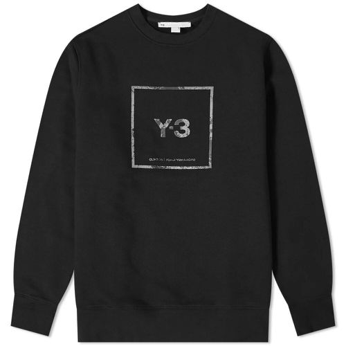 Y-3 Men's Sweater Plain Black Large - Y-3 - Modalova