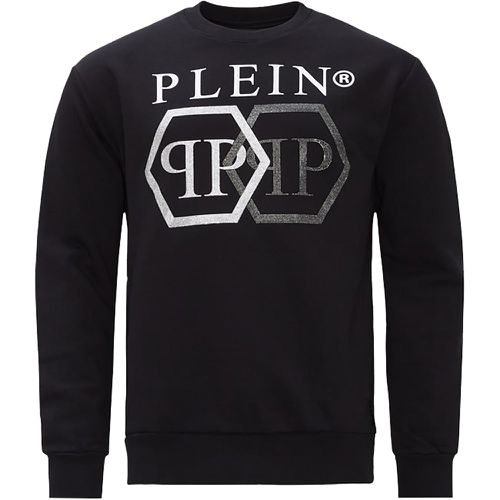 Men's Diamond Applique Logo Sweatshirt L - Philipp Plein - Modalova