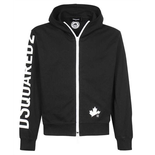 Men's Leaf Zip Jacket Hoodie Xxxl - Dsquared2 - Modalova