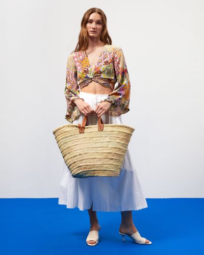 Cest Grand sac en raphia - Misako - Modalova