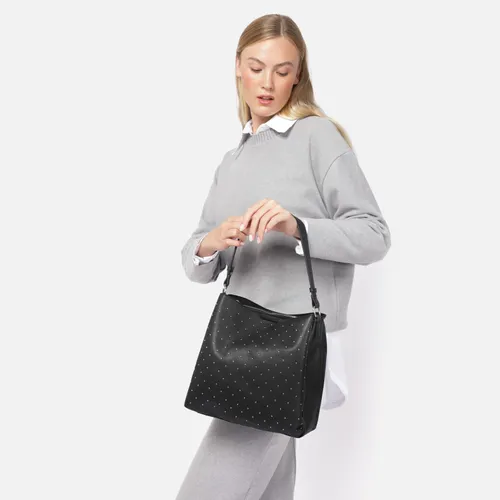 Nicoleta Sac hobo avec bandoulière et détails métalliques - Misako - Modalova