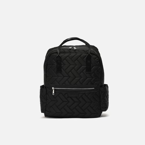 Yeda Sac à dos en nylon matelassé avec poche pour ordinateur portable (13,3") - Misako - Modalova