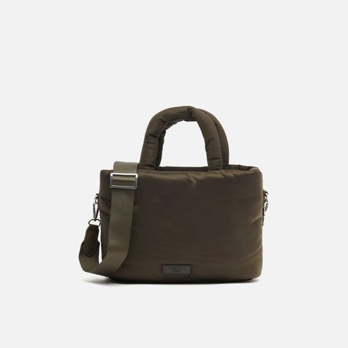 Acolfy Sac type tote moyen en nylon rembourré avec bandoulière amovible - Misako - Modalova