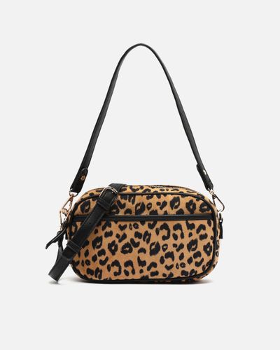 Abi petit sac à bandoulière détachable avec imprimé animalier - Misako - Modalova