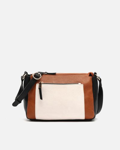 Minervi petit sac à bandoulière tricolore - Misako - Modalova