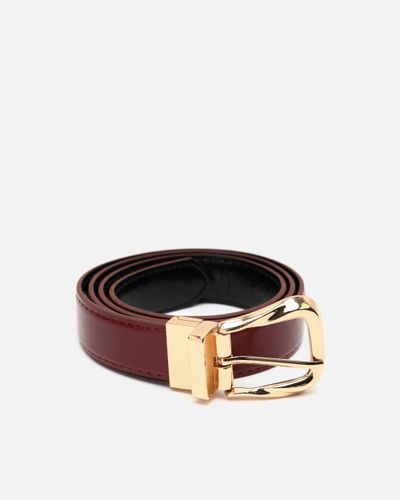 Mireia ceinture réversible avec boucle carrée - Misako - Modalova
