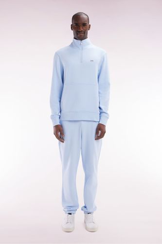 Jogging En Molleton Coton Ciel Coupe Droite - Eden Park - Modalova