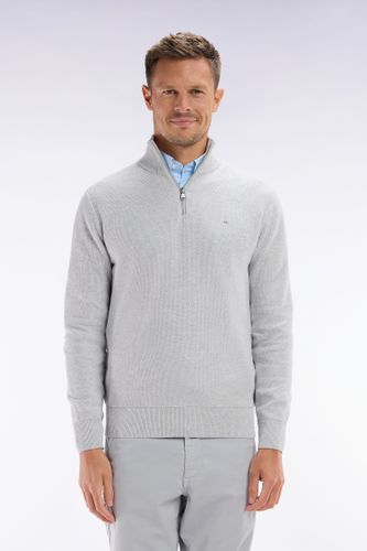 Pull Col Camionneur En Coton Nid D'abeille Coupe Droite - Eden Park - Modalova