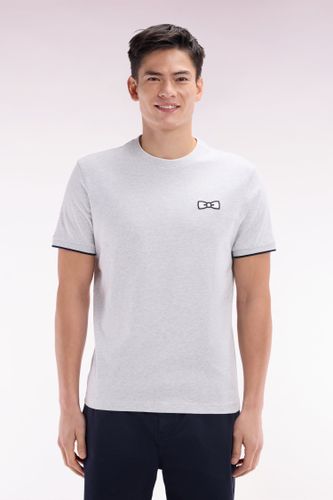 T-shirt En Coton Broderie Nœud Papillon Coupe Décontractée - Eden Park - Modalova
