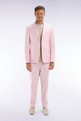 Pantalon À Taille Élastique En Lin Et Coton Stretch - Eden Park - Modalova