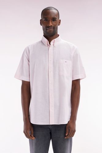 Chemise À Manches Courtes En Coton Coupe Droite - Eden Park - Modalova