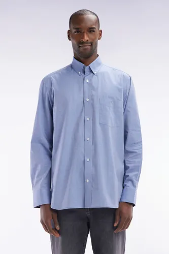 Chemise En Coton Ciel Coudière Coupe Droite - Eden Park - Modalova