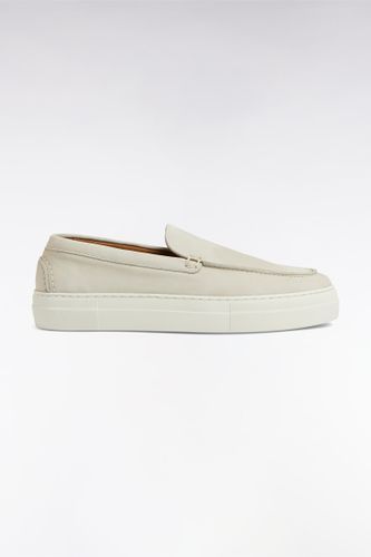 Mocassins À Semelles Sneakers En Cuir Suédé Écrus - Eden Park - Modalova