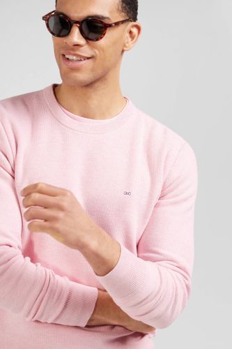 Pull Col Rond Uni En Coton Coupe Regular - Eden Park - Modalova