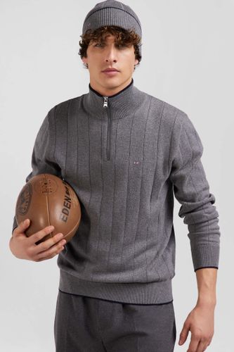 Pull Col Camionneur En Coton Et Cachemire Coupe Regular - Eden Park - Modalova