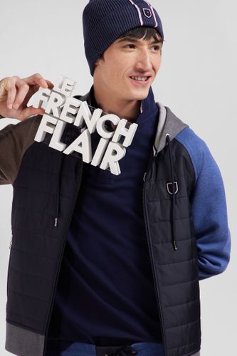 Sweatshirt En Coton Mélangé Parmenture Matelassée Coupe Regular - Eden Park - Modalova