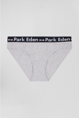 Culotte en coton stretch grise - Eden Park - Modalova