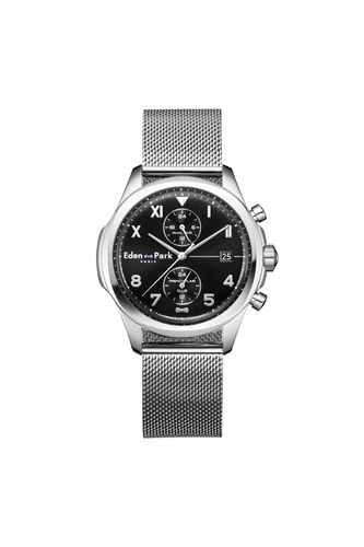 Montre Dual Time Acier - Eden Park - Modalova