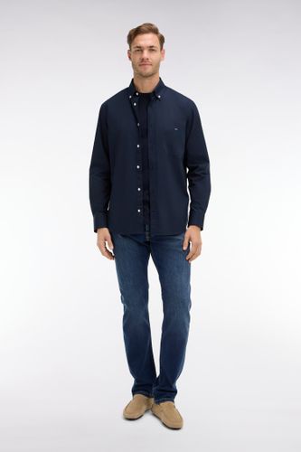 Jean Bleu En Coton Stretch - EDEN PARK - Modalova